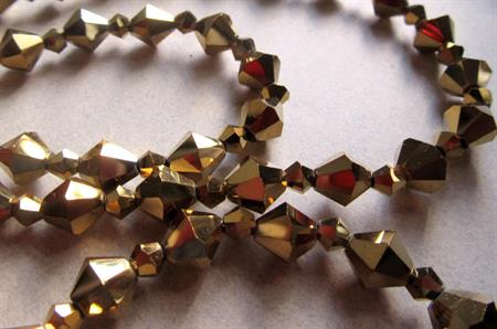 Gold Crystal Necklace