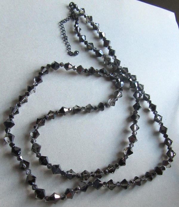 Smoke Crystal Necklace