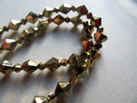 Gold Crystal Necklace