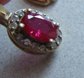 Vintage Pendants Gold Filled And Stauer Lab Created Ruby