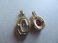 Vintage Pendants Gold Filled And Stauer Lab Created Ruby