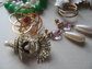 Vintage Jewelry Lot Glass Duck Pin Bracelets Pins Brooch