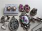 Vintage Jewelry Lot Earrings  Pin Pendants & More