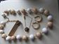 Vintage Jewelry Lot Amita Stick Pin Necklace Earrings & More