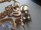 Vintage Jewelry Lot Necklace Pin Rings Earrings