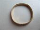 Vintage 1/20th 12k Gold Filled Bangle Bracelet Initial 