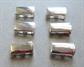 Vintage Napier Silver Plate Fold Over Clasps One Dozen Jewelry Findings