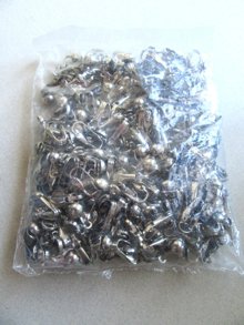 Silver Clip Earring Tops Lot Jewelry Findings Supplies