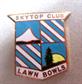 Vintage Skytop Club Lawn Bowls Enameled Pin Collectibles