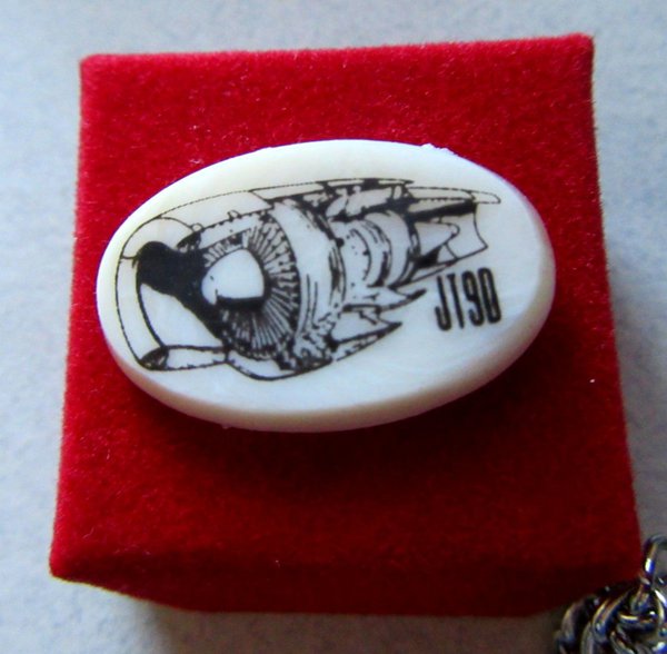 Vintage Jet Engine Tie Tac