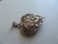 Vintage Filigree Heart Pendant Sterling ? Valentines