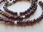 Garnet and Seed Pearl Necklace For Restring or Jewelry Making