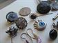 Vintage And Up  Lot Doo Dads and Odd Jewelry Parts