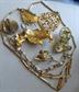 Vintage Jewelry Lot Avon Danecraft Cat Pins Brooches