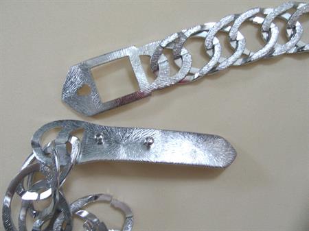 Vintage Silver Chain Belt 1960's Accessories
