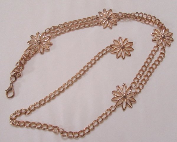 Metal Daisy Chain Belt Accessories