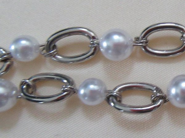 Faux Pearl Double Chain Belt Accessories