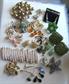 Rhinestone Harvest Lot Crafting Jewelry Making