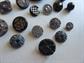 Antique Glass Buttons Lot Sewing Notions Quilting 
