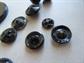 Antique Glass Buttons Lot Sewing Notions Quilting 