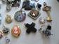 Jewelry Parts Lot Pendants Odd and Ends Doo Dads