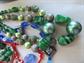 Glass Beads Lot Jewelry Making Supples