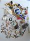 Jewelry Parts Lot Odds and Ends Doo Dads Charms