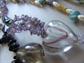 Gemstone Beads Lot Garnet Amethyst Quartz 
