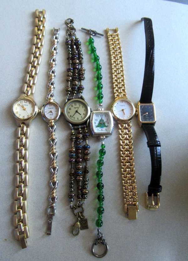 Vintage Ladies Wrist Watch Lot Lorus Non Working