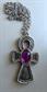 Costume LARGE Ankh Novelty Necklace 1960's Hippie Style Peace