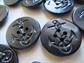 Vintage Navy Pea Coat Buttons 1 1/4