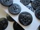 Vintage Navy Pea Coat Buttons 1 1/4