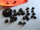 Antique Black Buttons some Tinies Sewing Notions Quliting