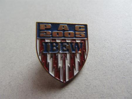 IBEW PAC Electrical Workers Union Member Pin Collectors