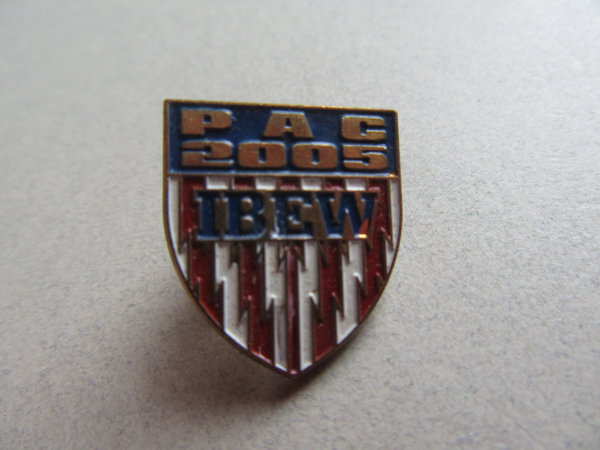 IBEW PAC Electrical Workers Union Member Pin Collectors