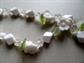 Vintage 1950's Lucite Flower Necklace Summer Jewelry