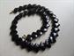 Vintage 1980's Trifari Black Lucite Necklace Signed Jewelry