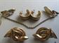 Vintage Jewelry Lot Cloisonné  Butterflies Anson Sweater Clip