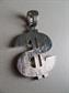 Large Rhinestone Dollar Sign Pendant