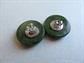 Vintage TWO Pairs Bakelite Pierced Earrings