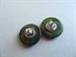 Vintage TWO Pairs Bakelite Pierced Earrings