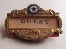 1923 American Legion Auxiliary Kansas City 3rd National Convention Pin