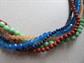AKR Amy Kahn Russell Multi Strand Gemstone Necklace Signed Jewelry