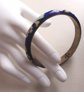 Vintage Cloisonné Blue Bangle Bracelet