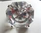 Giant Faceted Glass Engagement Ring Novely Piece Cake Topper