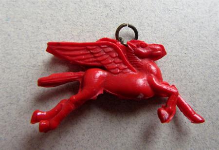 Vintage  Mobil Gas Pegasus Charm Petroliana  Collectibles
