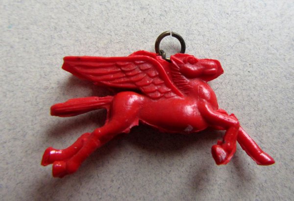 Vintage  Mobil Gas Pegasus Charm Petroliana  Collectibles