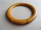 Vintage Bakelite Peanut Butter Bangle Bracelet