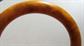Vintage Bakelite Peanut Butter Bangle Bracelet