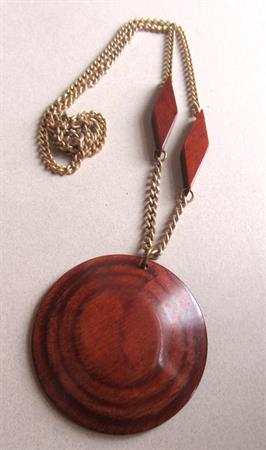 Vintage Mid Century Bakelite Infused Necklace